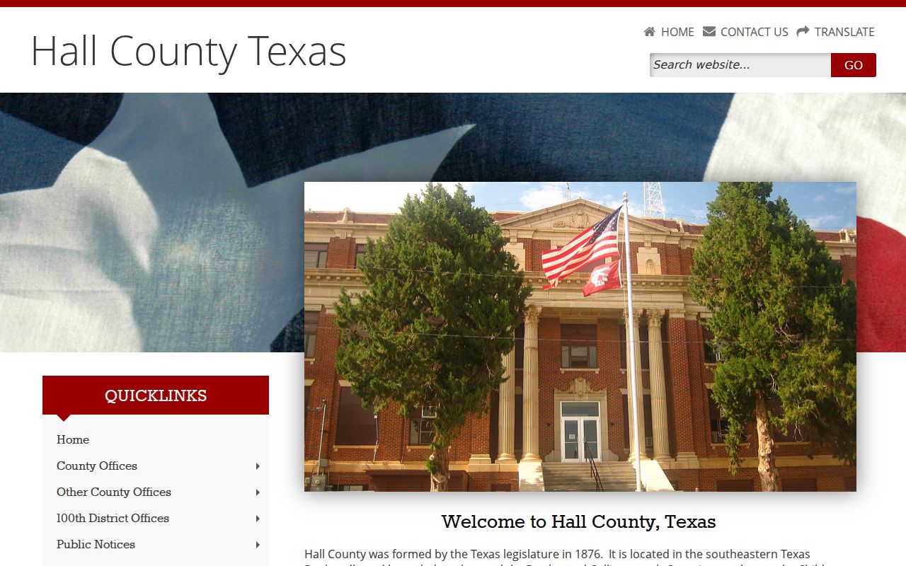Hall County criminal records official government directory